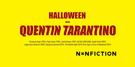Halloween - 5th Annual Director Appreciation Night - Quentin Tarantino