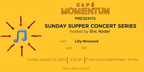 Sunday Supper Concert Series with Lilly Winwood