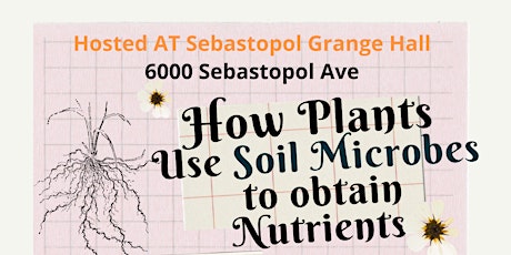How DO plants talk to microbes in the Soil?