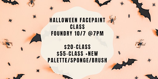 Halloween Face Paint Class