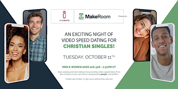 MakeRoom Matchmaking Presents: Video-Speed dating for Christian Singles!