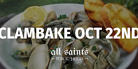 All Saints Clambake - Saturday, Oct. 22 primary image