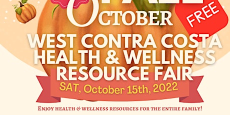 West Contra Costa Health & Wellness Resource Fair