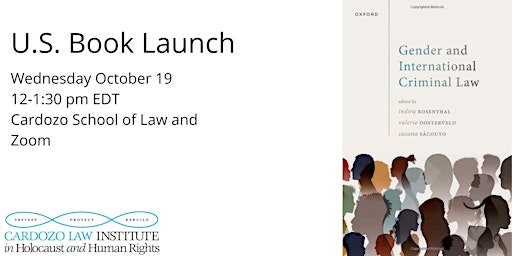 U.S. Book Launch: Gender and International Criminal Law