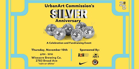 UrbanArt Commission's Silver Anniversary Celebration + Fundraiser