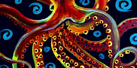 Octopus Rising - Paint and Sip by Classpop!™