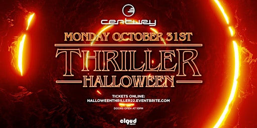 Halloween Thriller @ Century | Mon Oct 31 | Ladies