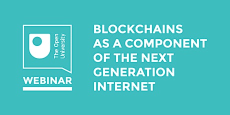 BLOCKCHAINS AS A COMPONENT OF THE NEXT GENERATION INTERNET primary image