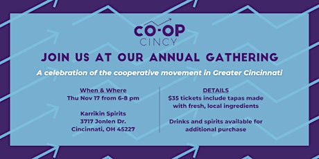 Co-op Cincy's Annual Dinner: A Celebration of the Cooperative Movement