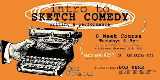 "Intro to Sketch Comedy Writing & Performance" Workshop