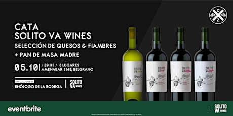 Cata Solito Va Wines - Selección de Quesos & Fiambres - Special Guest