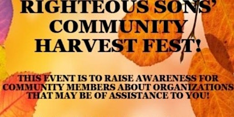 RIGHTEOUS SONS' Community Harvest Fest!