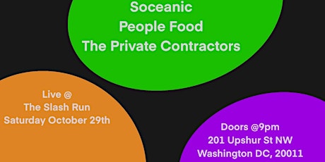 Soceanic // People Food // Private Contractors