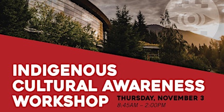Indigenous Cultural Awareness Workshop - November 3
