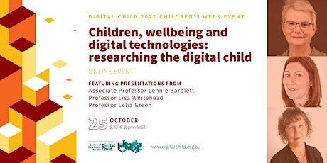 Children, wellbeing and digital technologies: researching the digital child
