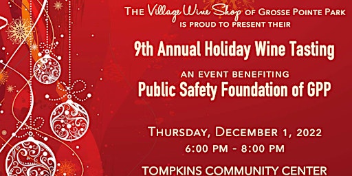 9th Annual Holiday Wine Tasting