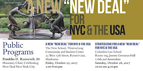 A NEW "NEW DEAL" for NYC & THE USA primary image
