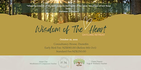 Wisdom of The Heart - Daylong Retreat primary image