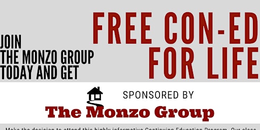 FREE CON-ED **FOR LIFE** - The Monzo Group