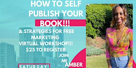 How to Self Publish your book!