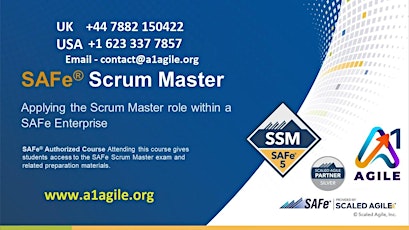 7/8 Dec, Scrum Master, SAFe 5.1 Certification, Remote Training