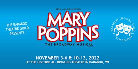 Baraboo Theatre Guild presents Mary Poppins