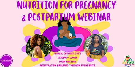 Nutrition for Pregnancy & Postpartum primary image