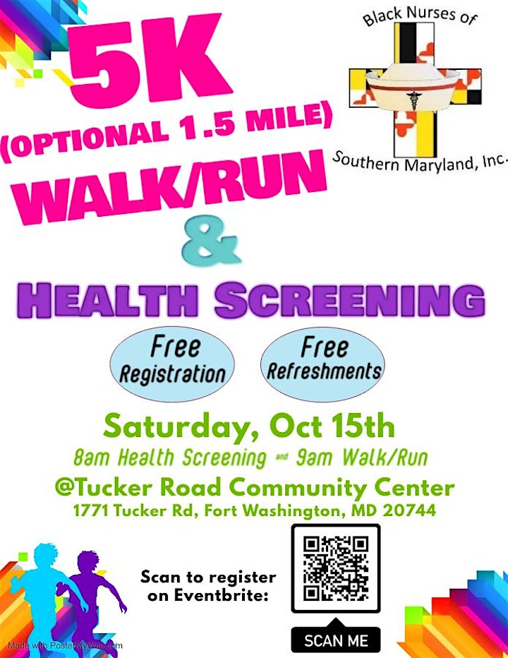 5K Walk/Run and Health Screening image