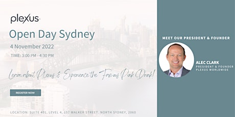 Open Day Sydney - Plexus Australia
