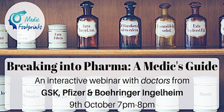 Breaking Into Pharma: A Medic's Guide - Online Webinar primary image