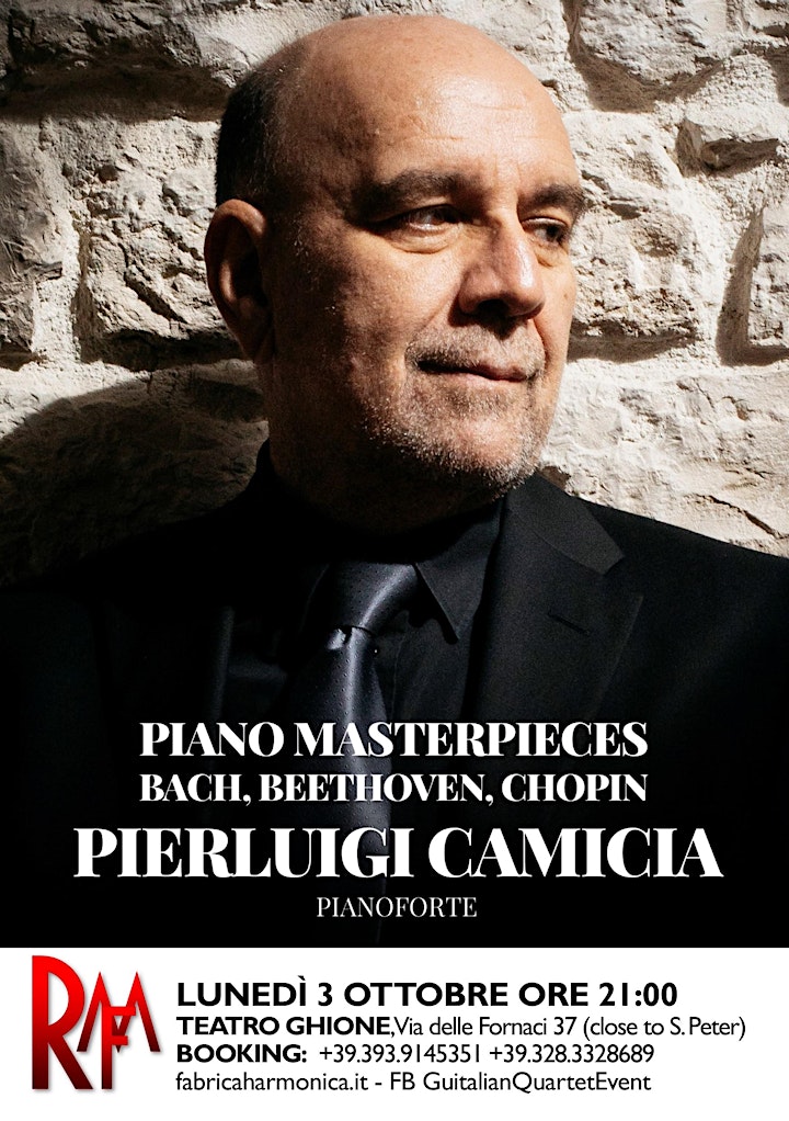 Immagine Pierluigi Camicia: Piano Masterpieces