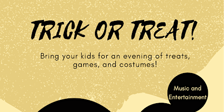 Trick OR Treat Kids Costume Party