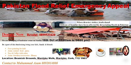 Pakistan Flood Relief Appeal
