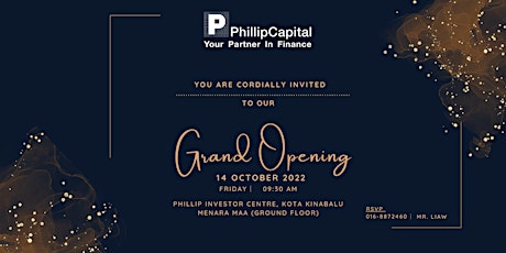 Phillip Capital Sdn Bhd - Kota Kinabalu Branch Grand Opening!