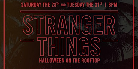 Stranger Things Halloween Party at Lustre Bar primary image