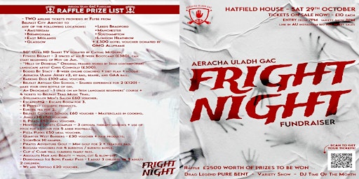 Aeracha Uladh Fright Night Fundraiser