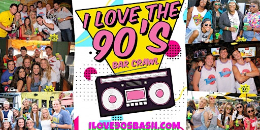 Imagen principal de I Love the 90's Bash Bar Crawl - Dallas