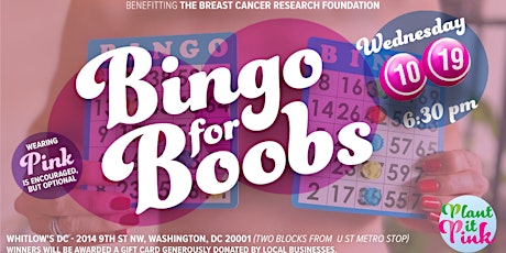 Bingo for Boobs: Benefitting The Breast Cancer Research Foundation