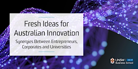 Fresh Ideas for Australian Innovation primary image