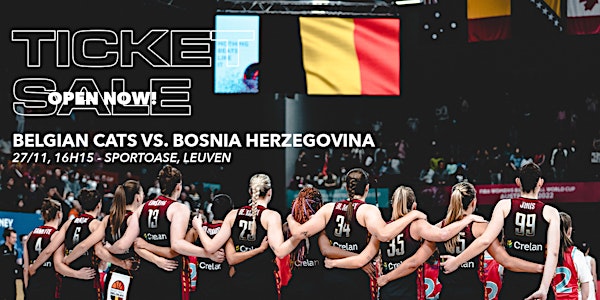 FIBA Women's EuroBasket 2023 Qualifiers: Belgian Cats vs Bosnia-Herzegovina