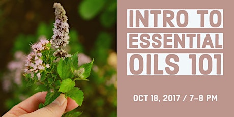 Intro to Essential Oils