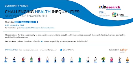 Community Action Challenging Health Inequalities & New Ways of Engagement