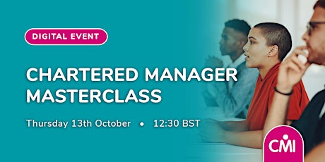 Chartered Manager Masterclass