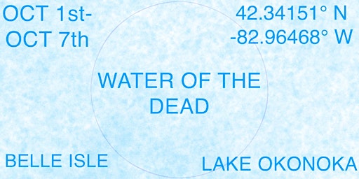Water of the Dead: a sound installation