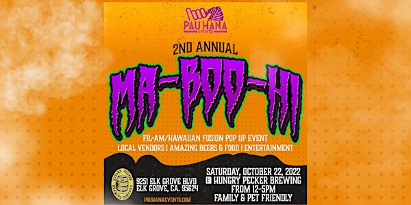 2nd Annual Ma-boo-HI (Filipino/Hawaiian) Pop-up Marketplace