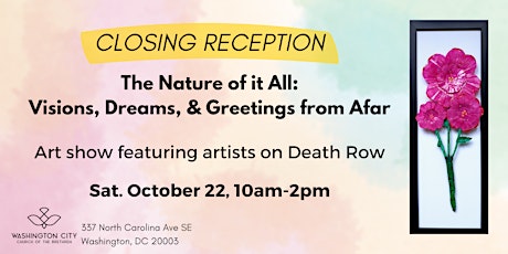 Art Show Featuring Artists on Death Row: Closing Reception