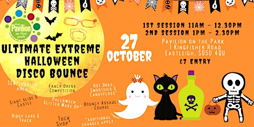 ULTIMATE EXTREME HALLOWEEN DISCO BOUNCE 1pm SECOND SESSION