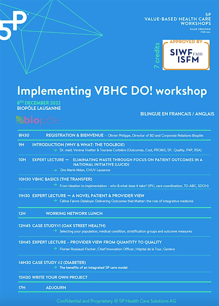 Implementing DO IT! VBHC Interactive Seminar (prices incl VAT) image