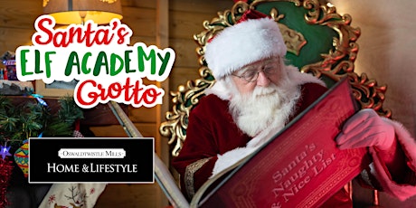 Santa's Elf Academy Grotto & Crafting with Mrs Claus - Tuesday 20th Dec