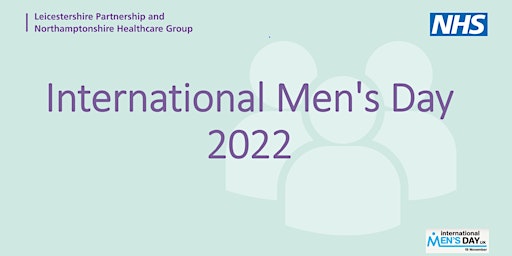 Group International Men's Day - Men's Mental Health & Wellbeing Journeys 2 primary image